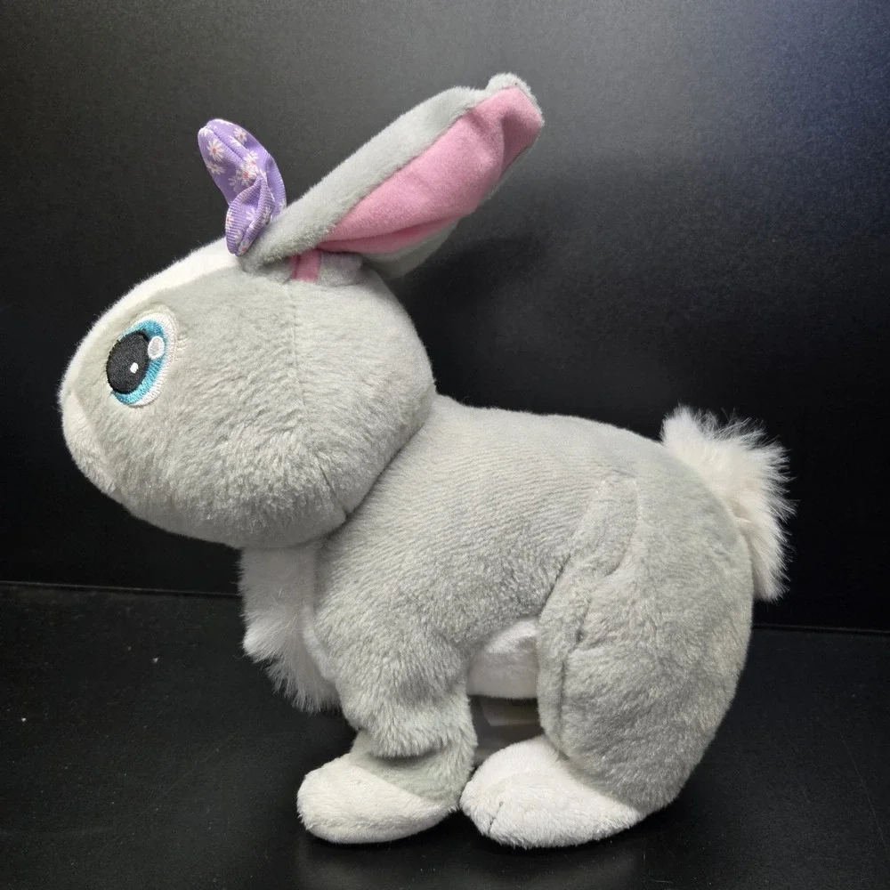 Bunny‎ Rabbit Toy IMC Toys Club Petz Betsy Plush Rabbit Works Hops Speaks TESTED